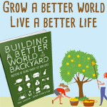 Building a Better World Book with people picking apples