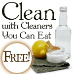 Clean with Cleaners You Can Eat - Free ebook