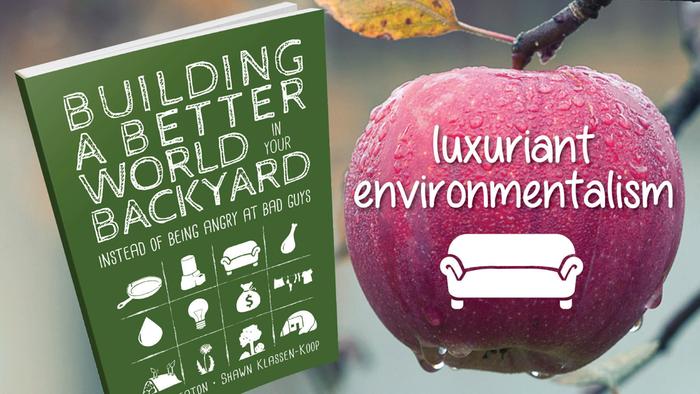 cover for Building a better World in Your Backyard instead of being angry at the bad guys
